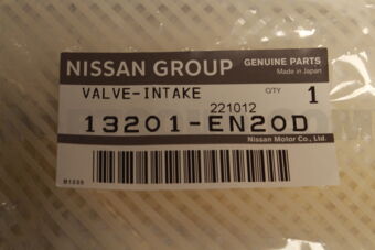13201EN20D VALVE-INTAKE