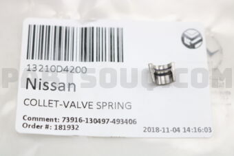 13210D4200 Nissan COLLET-VALVE SPRING
