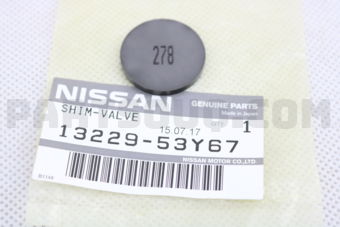 1322953Y67 SHIM-VALVE