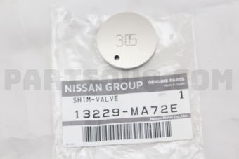 13229MA72E SHIM-VALVE