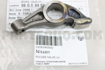 13261W0560 ROCKER-VALVE