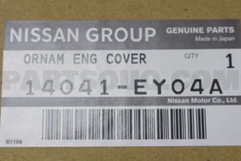 14041EY04A ORNAMENT ASSY-ENGINE COVER