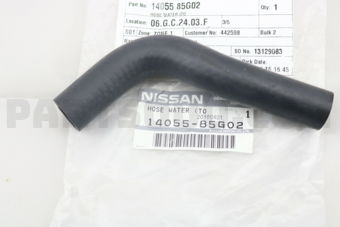 1405585G02 HOSE-WATER