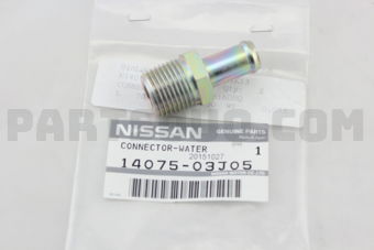 1407503J05 CONNECTOR-WATER