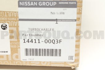 1441100Q3F TURBOCHARGER