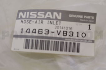 14463VB310 HOSE-AIR INLET