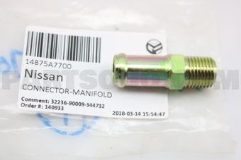14875A7700 CONNECTOR-MANIFOLD