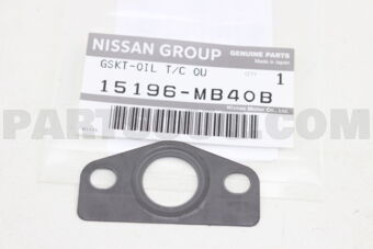 15196MB40B Nissan TURBOCHARGER OIL OUTLET GASKET