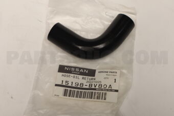 15198BV80A Nissan HOSE OIL RETURN