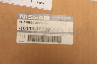 161191F700 CHAMBER ASSY-THROTTLE