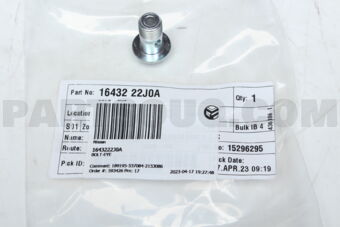 1643222J0A BOLT-EYE