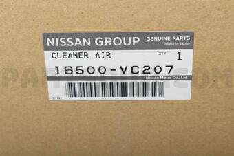 16500VC207 AIR CLEANER