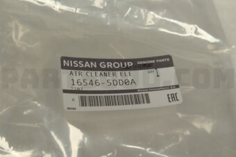 165465DD0A AIR CLEANER ELE