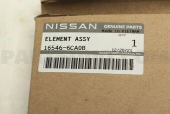 165466CA0B ELEMENT ASSY