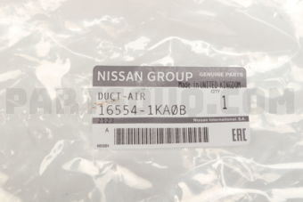 165541KA0B DUCT-AIR