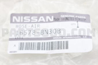 16578BN30B HOSE-AIR DUCT