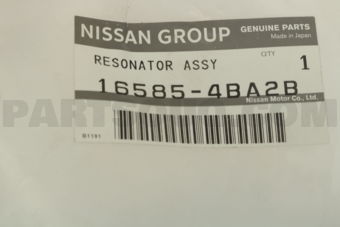 165854BA2B RESONATOR ASSY