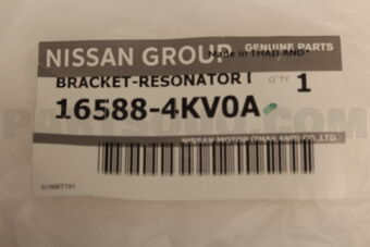 165884KV0A BRACKET-RESONATOR