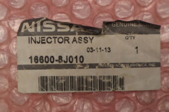 166008J010 INJECTOR ASSY-FUEL
