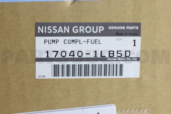 170401LB5D PUMP COMPL-FUEL
