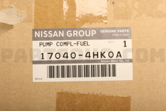 170404HK0A PUMP COMPL-FUEL