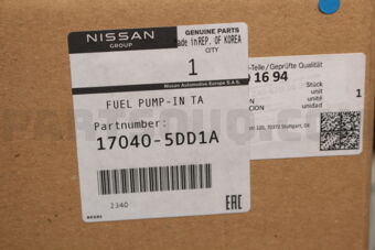 170405DD1A FUEL PUMP IN TA