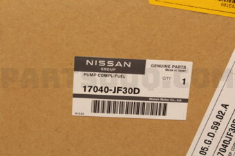 17040JF30D PUMP COMPL-FUEL