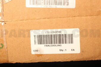 17111M68P00 FAN,COOLING