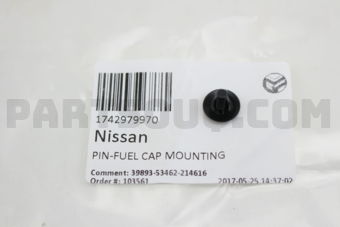 1742979970 PIN-FUEL CAP MOUNTING