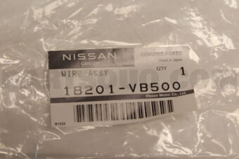 18201VB500 Nissan WIRE ASSY-ACCELERATOR