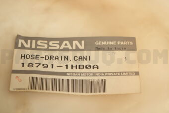 187911HB0A HOSE-DRAIN,CANISTER
