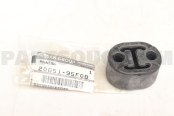 2065195F0B MOUNTING-EXHAUST,RUBBER