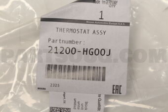 21200HG00J THERMOSTAT ASSY