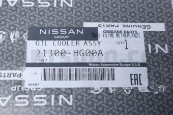 21300HG00A Nissan OIL COOLER ASSY