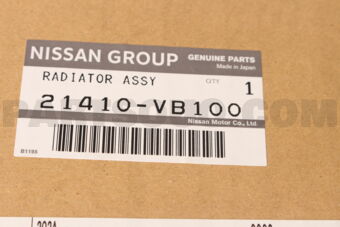 21410VB100 RADIATOR ASSY