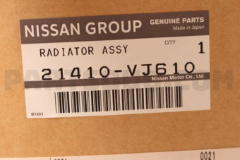 21410VJ610 RADIATOR ASSY