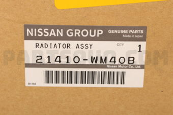 21410WM40B RADIATOR ASSY