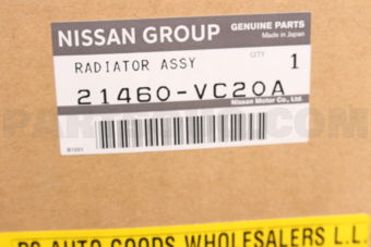 21460VC20A RADIATOR ASSY