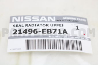 21496EB71A SEAL-RADIATOR UPPER