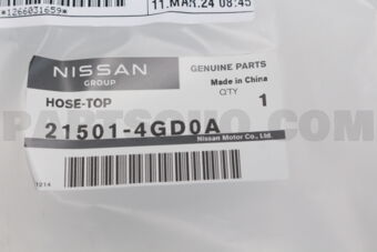 215014GD0A HOSE TOP