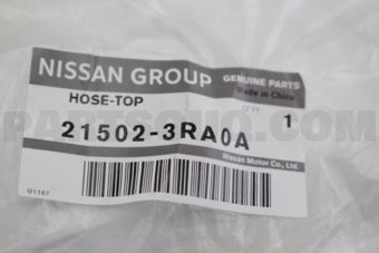 215023RA0A HOSE-RADIATOR,UPPER