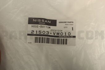21503VW010 HOSE-RADIATOR,LOWER