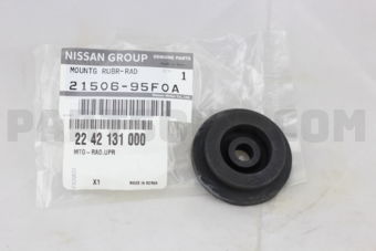 2150695F0A MOUNTING RUBBER-RADIATOR,UPPER