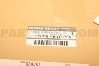 21578KB50A DUCT-AIR INTAKE