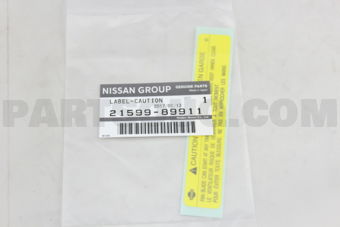 2159989911 LABEL-CAUTION,AIR CONDITIONER