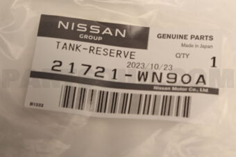 21721WN90A TANK RESERVE
