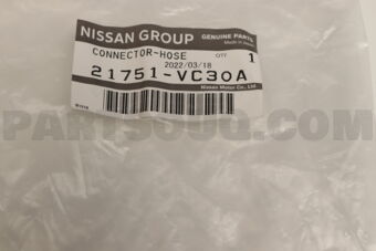 21751VC30A CONNECTOR-HOSE