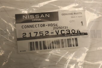 21752VC30A Nissan CONNECTOR-HOSE