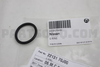 2213170J00 O RING