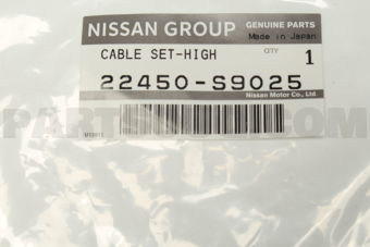 22450S9025 CABLE SET-HIGH TENSION